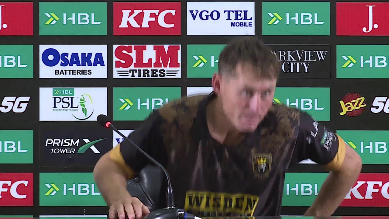 Marnus Labuschagne Press Conference | Multan Sultans vs Hyderabad | Eliminator 1 | PSL 11 | MZB1K
