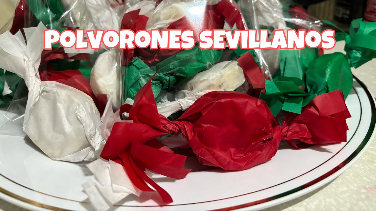 POLVORONES SEVILLANOS #polvorones #polvoron