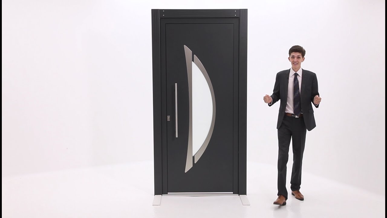 Porte aluminium Hudson | MisterMenuiserie