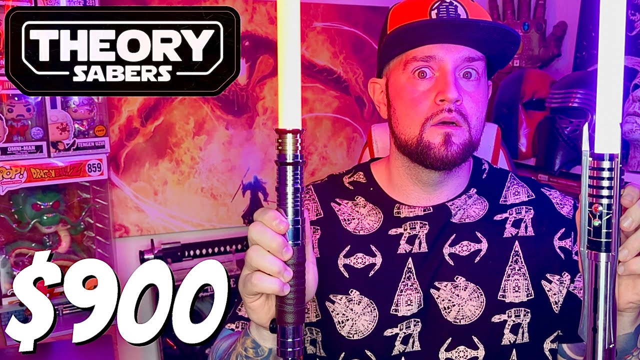 ОБЗОР набора световых мечей Дарта Ревана — Theory Sabers