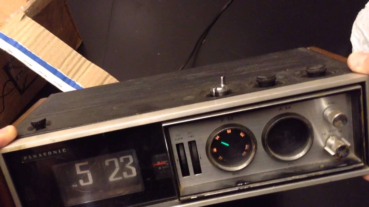 Restoration of a Panasonic RC-7469 Flip Clock