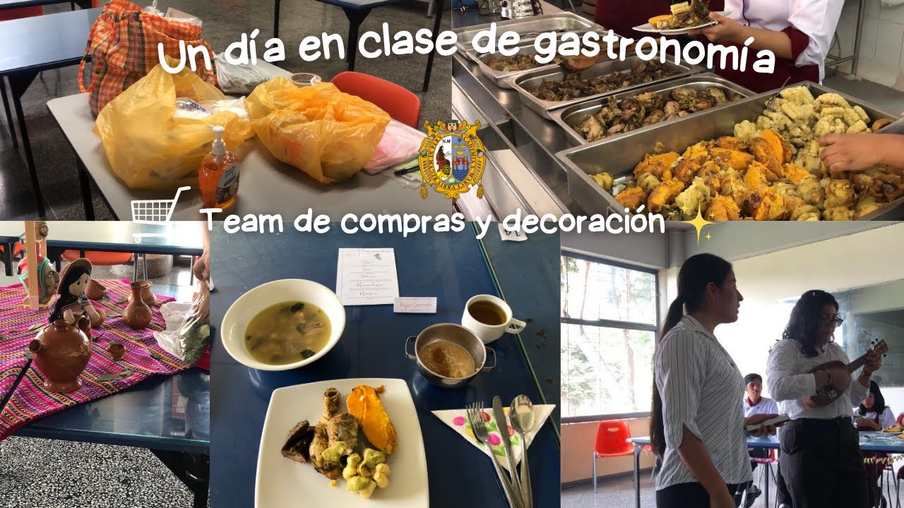 Un día en clase de Gastronomía en la UNMSM 👩‍🍳/ Key Cb