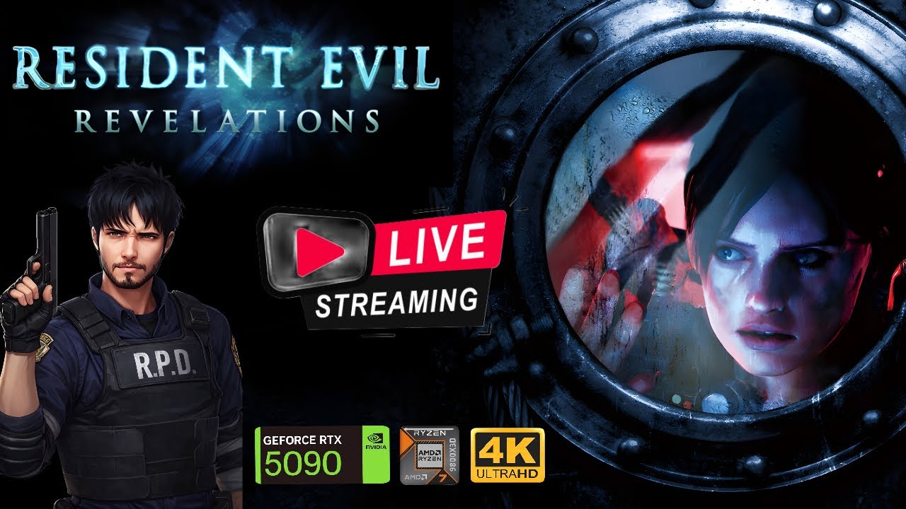 🔴Camino a Requiem - Resident Evil Revelations 4K ​[RTX 5090]
