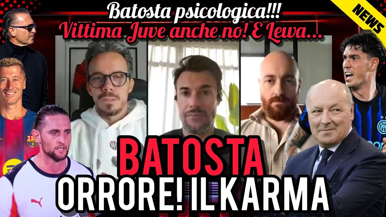 😔BATOSTA PSICOLOGICA😱ASSENZA PESANTE‼️IL KARMA🚨DANNO AL MILAN😡VITTIMA JUVE NO👎ORRORE⚠️TRISTEZZA🤔LEWA
