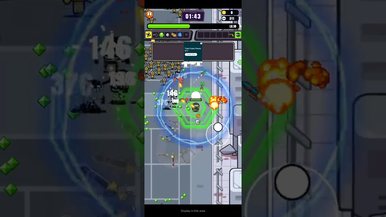 Tiny Hero Survival.io Game Gameplay | 9800 kill 😱 | in 50 Level in game play 