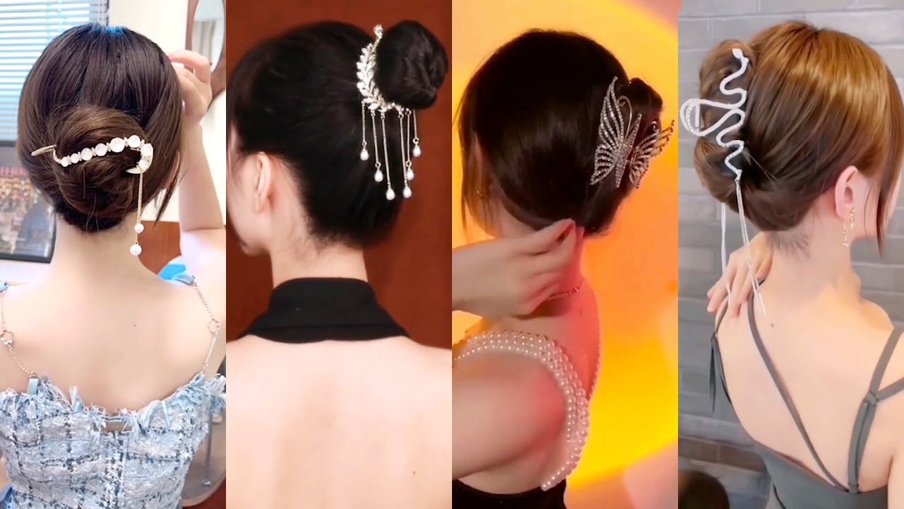 💥🌈HƯỚNG DẪN NHỮNG TIP BUỘC//BÚI TÓC BẰNG PHỤ KIỆN CỰC ĐƠN GIẢN TẠI NHÀ  ❤||