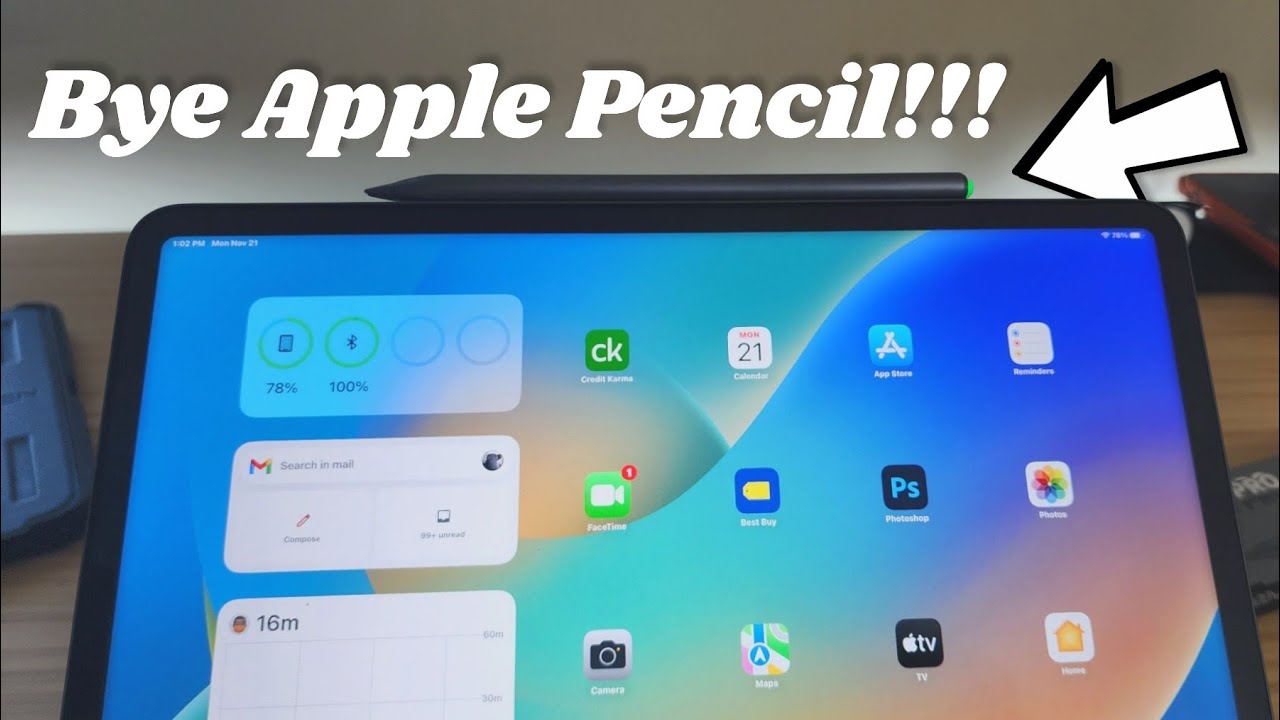 Первая альтернатива Apple Pencil с магнитной зарядкой!!! Adonit Neo Pro