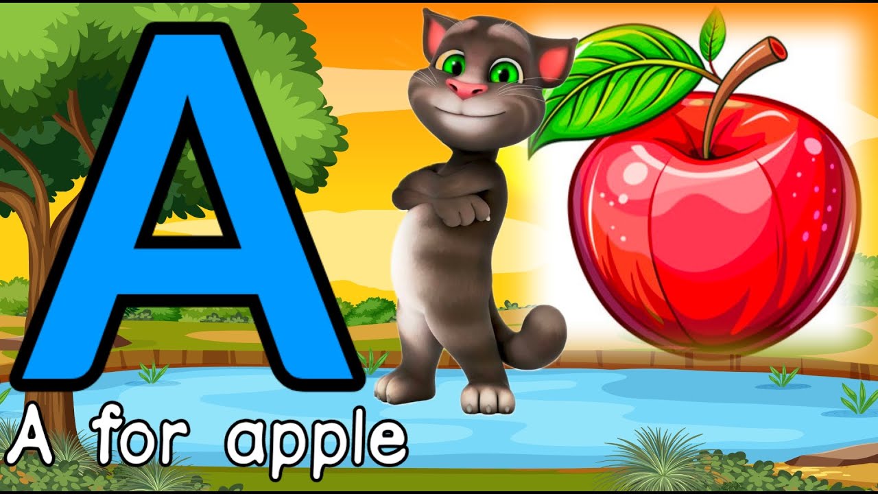 A for apple 