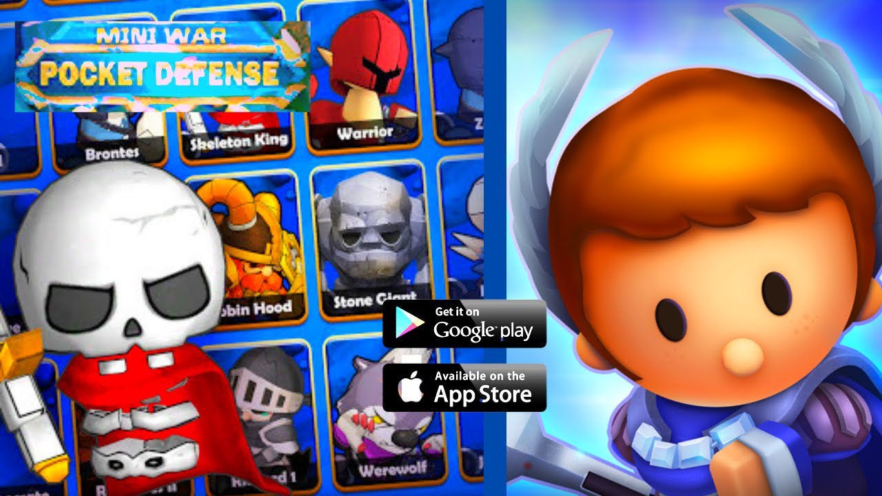 Mini War: Pocket Defence Gameplay / Walkthrough (Android/IOS)