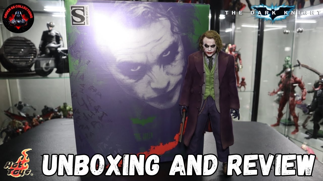 Hot Toys DX33 The Joker(Artisan Edition) The Dark Knight Unboxing and Review