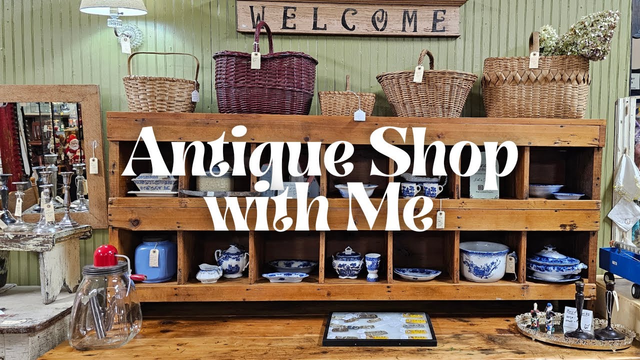 Come Treasure Hunt with Me at This Awesome Antique Mall | Antiquing | Shop with Me | Episode 1
