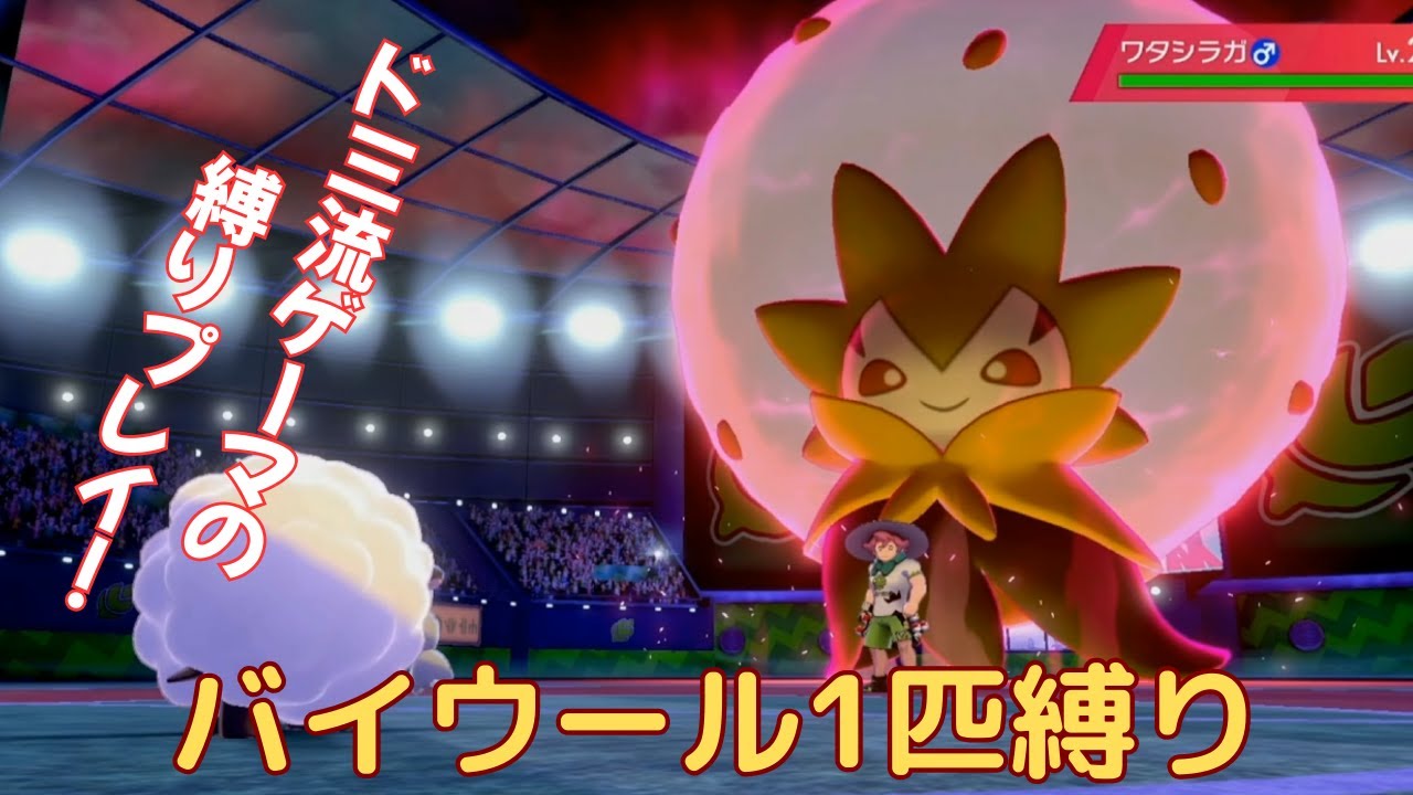 【ポケットモンスターシールド】バイウールー１匹縛り#2【ゆっくり実況】