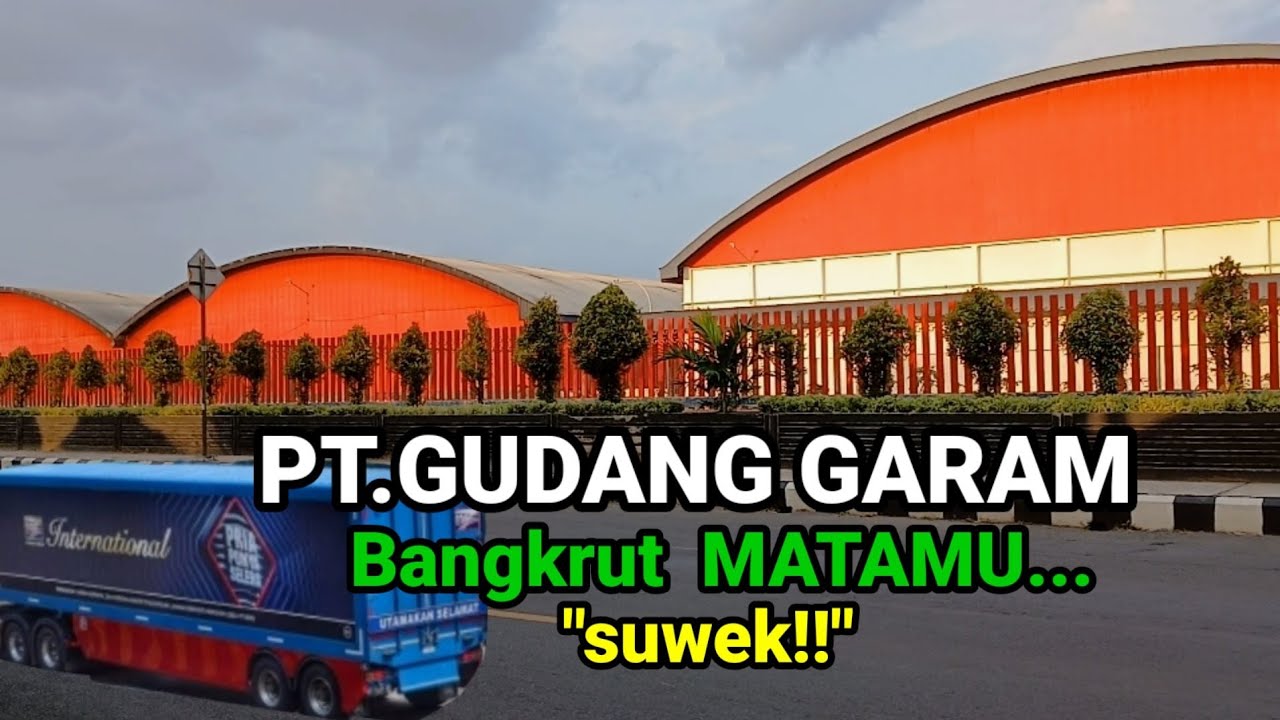 GUDANG GARAM VIRAL_Suasana lokasi Pabrik di tengah kota Kediri milik Orang terkaya Indonesia.