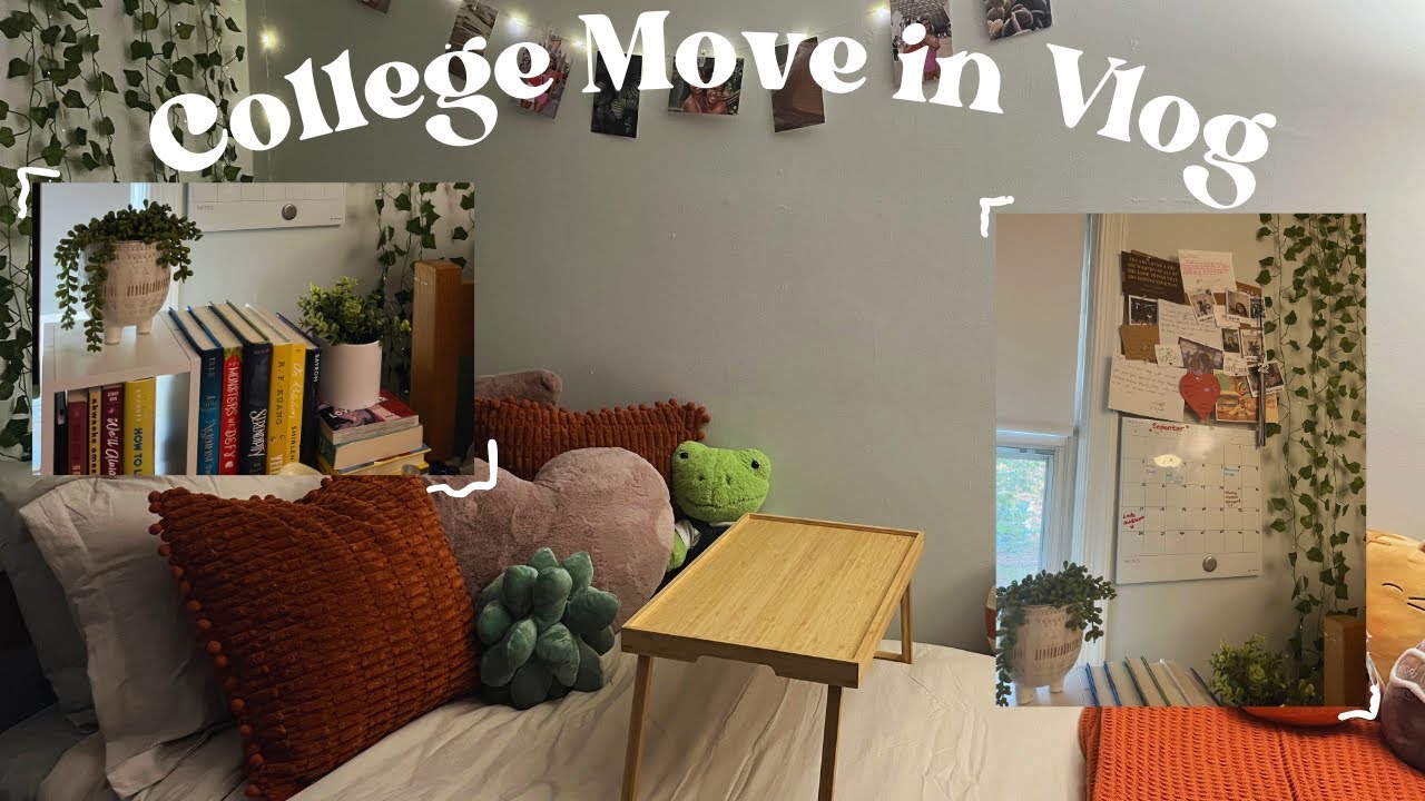 COLLEGE MOVE IN VLOG| Sophomore Year @Loyola University Maryland (Boho- Inspired Dorm)!