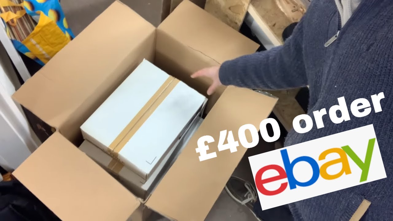 Для этого заказа на eBay на сумму 400 фунтов стерлингов нужна огромная коробка.