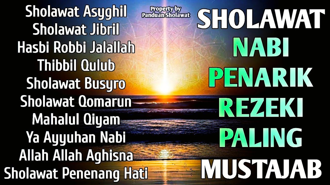 SHOLAWAT JIBRIL PEMBUKA PINTU REZEKI Astaghfirullah SHOLAWAT NABI MERDU TERBARU 2026