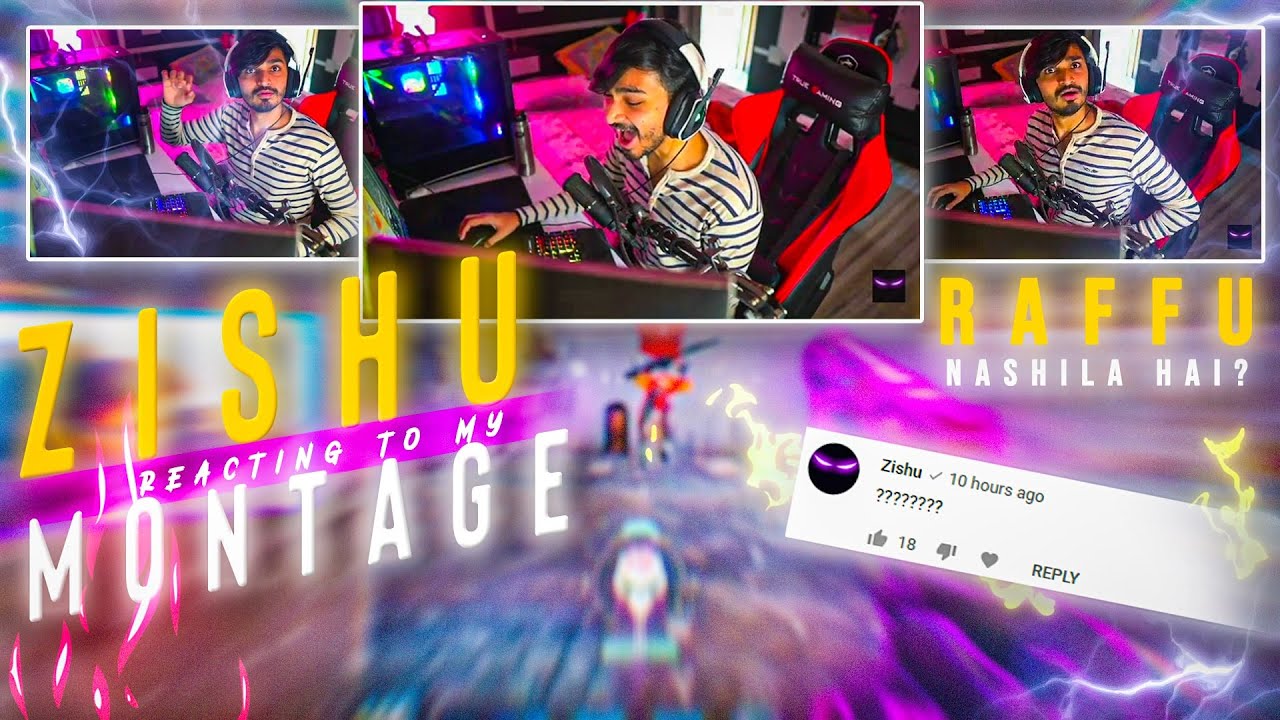 @zishustreams Reacting to Pyaar Do Pyaar Lo Montage | Raffu Nashila h? 👁‍🗨