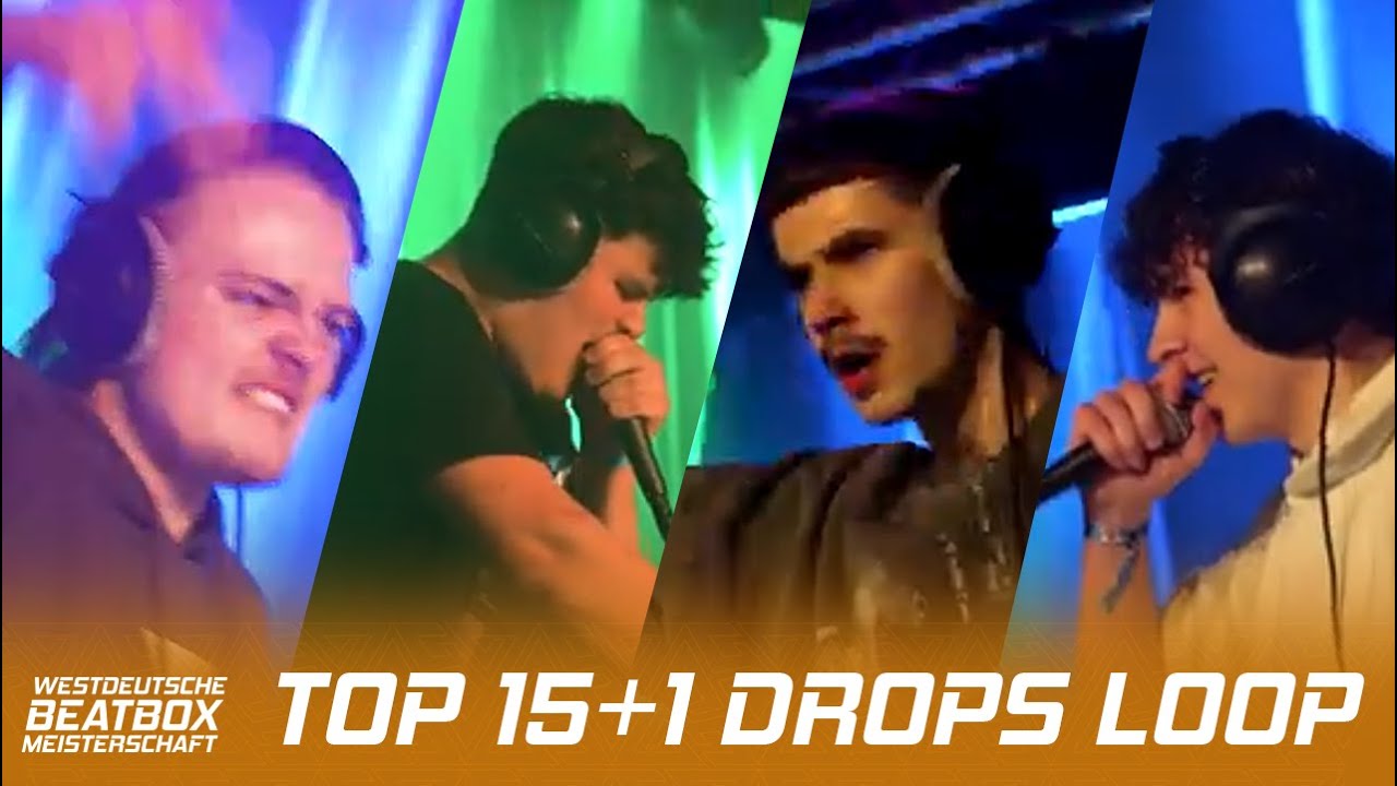 TOP 15 +1 | LOOPSTATION DROPS | West German Beatbox Championship 2023