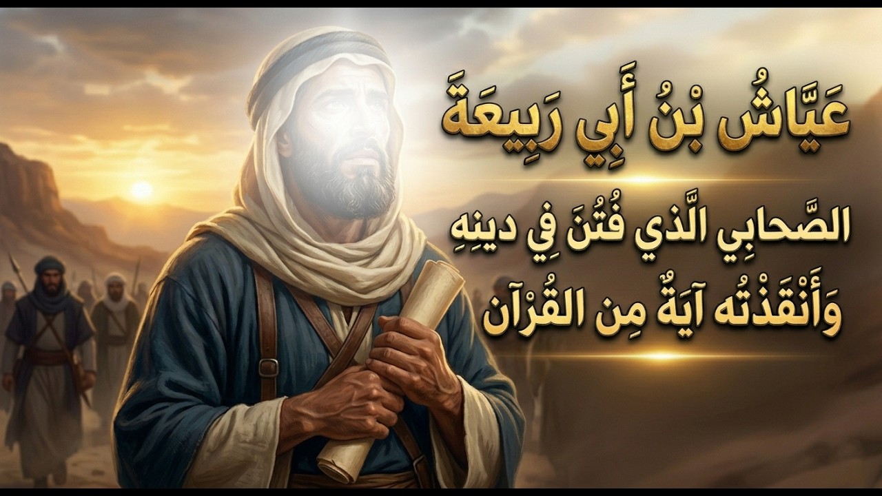 قصة عياش بن أبي ربيعة : آية من القرآن أعادت له الإيمان