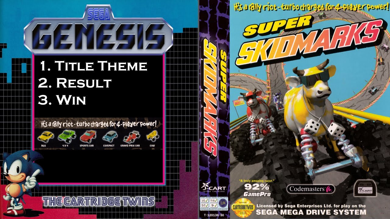 Super Skidmarks - Sega Mega Drive OST