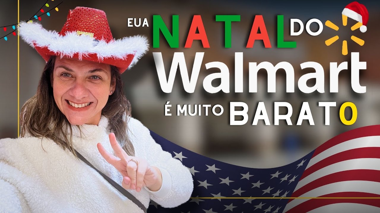 PREÇOS DE NATAL DO WALMART - EUA: Dá pra acreditar? Decorações e ofertas rolando aqui em Orlando!