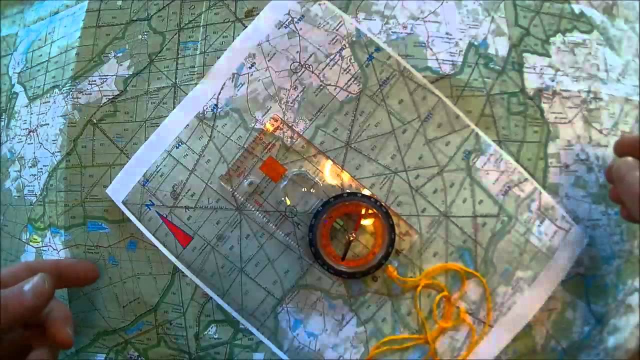Boussole et carte