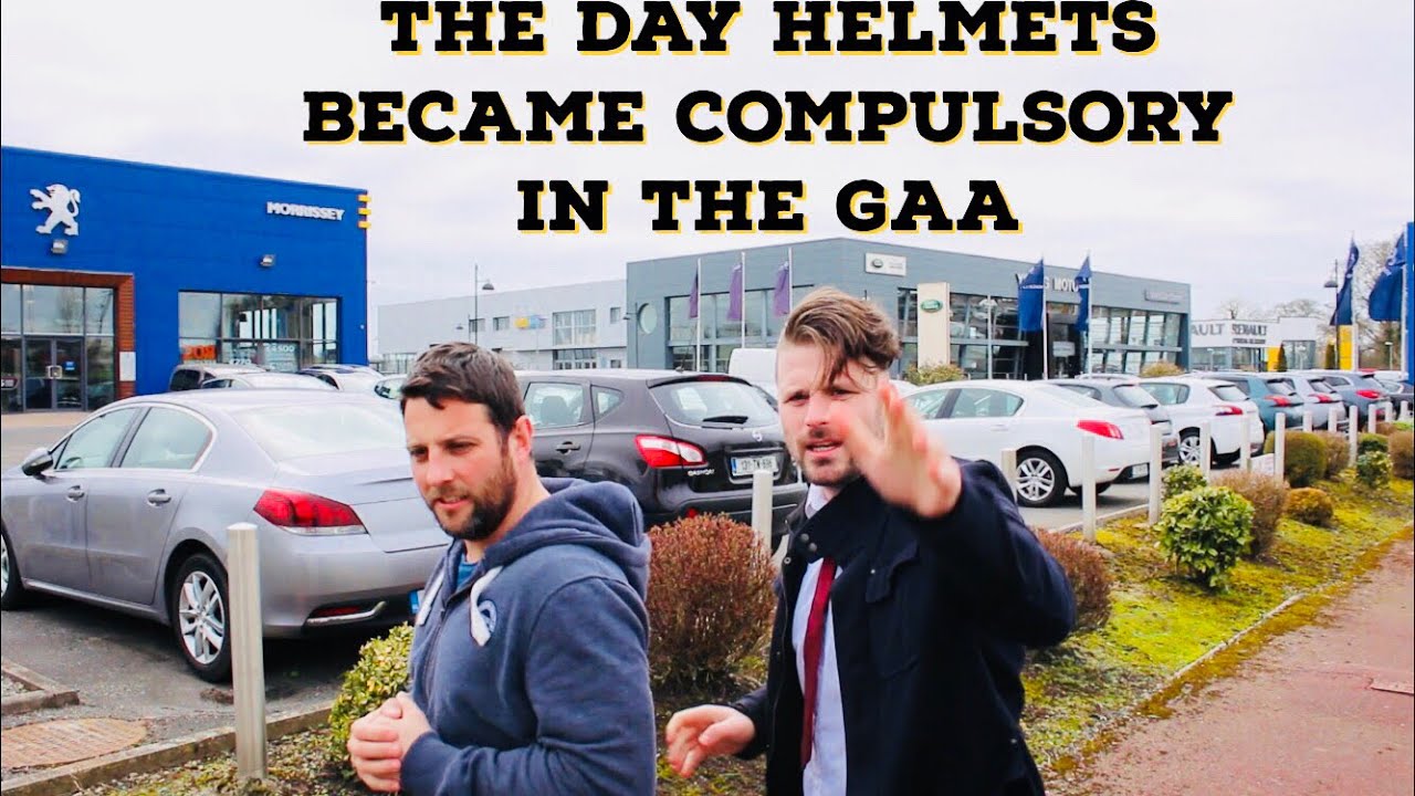 The day helmets became compulsory in the GAA...
