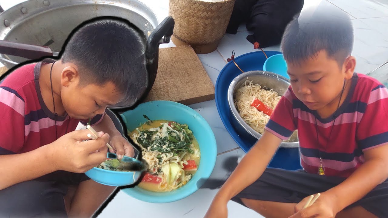 สายฟ้าต้มหมี่ให้กินแชบๆ #บ่าวบ่างbangchannel 