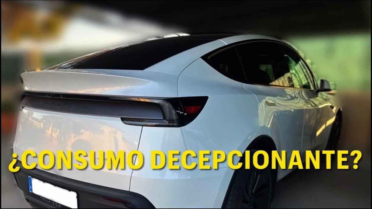 &iquest; CONSUMO DECEPCIONANTE? Nuevo Tesla Model Y gran autonom&iacute;a tracci&oacute;n trasera.