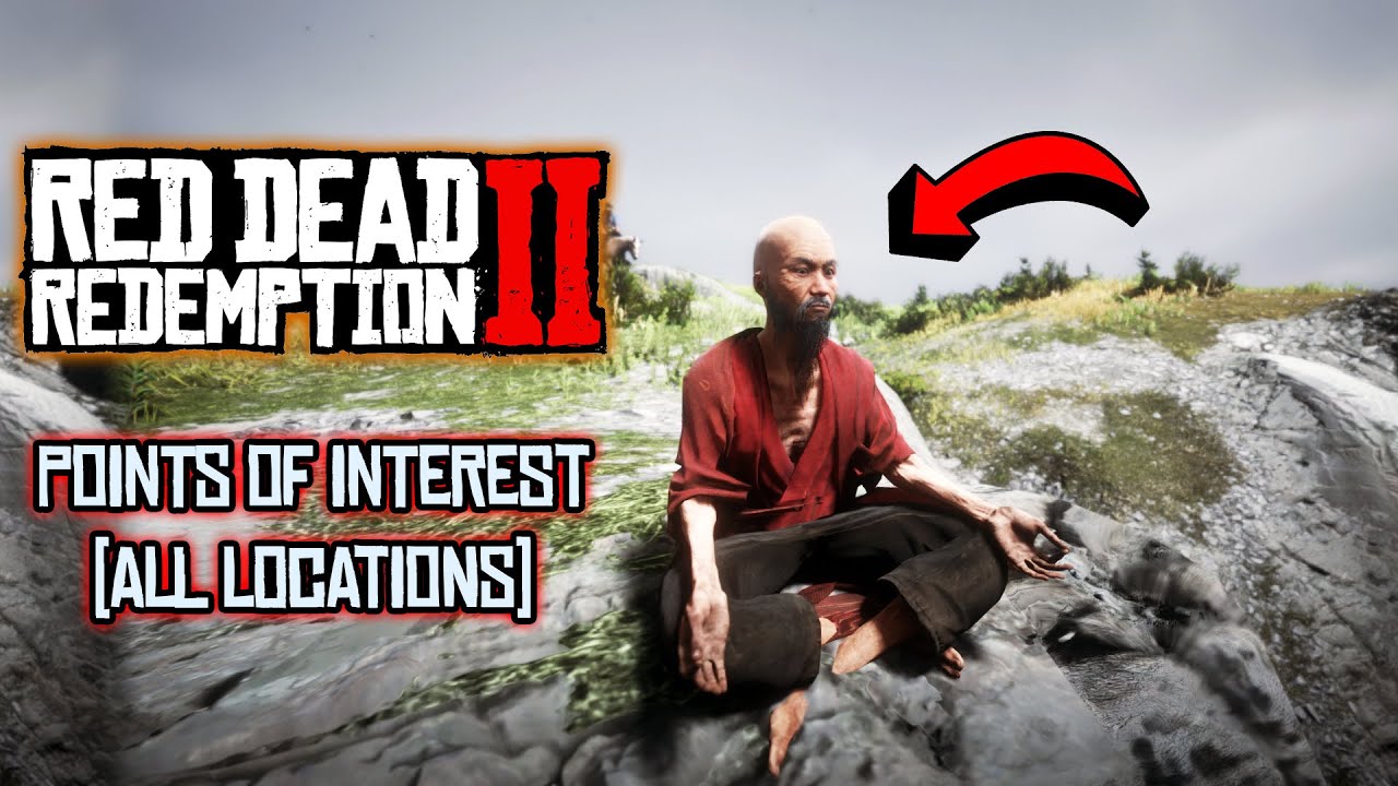 Red Dead Redemption 2 POINTS OF INTEREST - All Locations