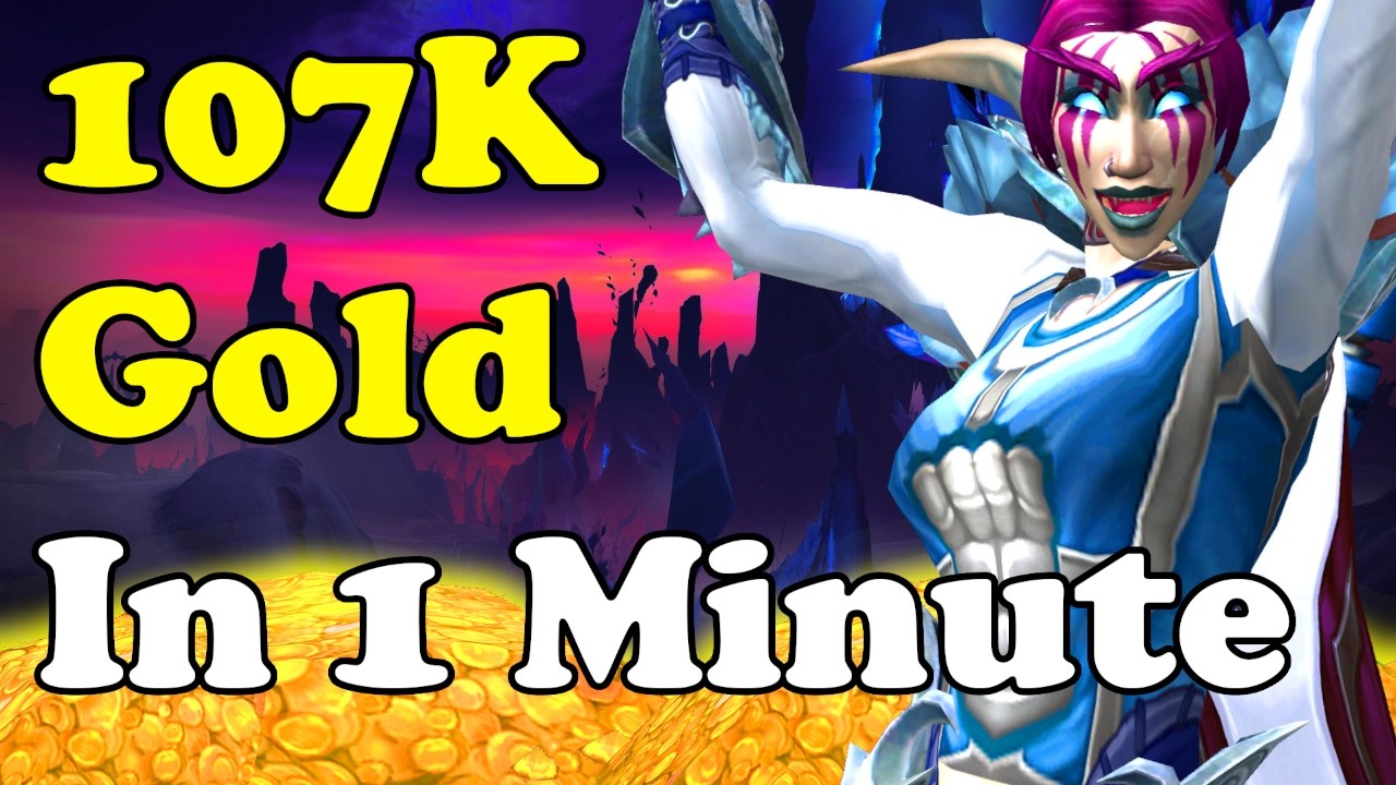 107K Gold SOLD! In 60 Seconds! Best Gold Farms In WoW Midnight