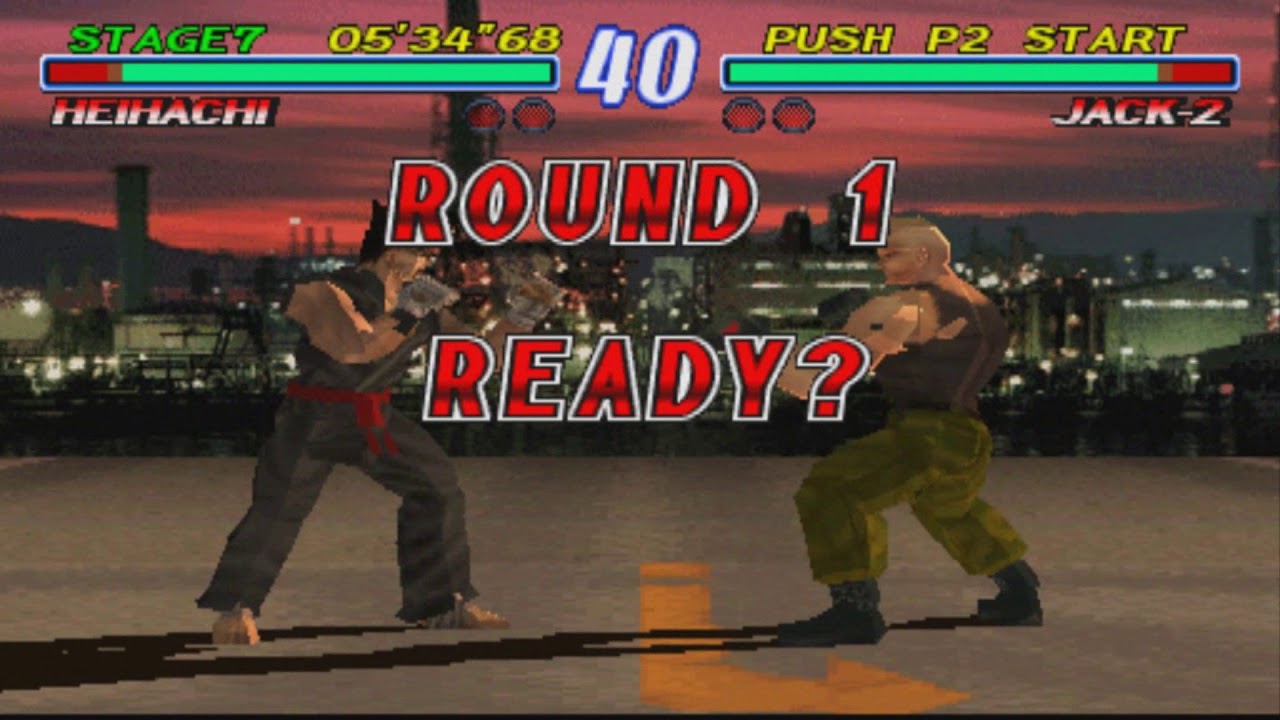 Tekken 2 Arcade Mode - Heihachi Mishima