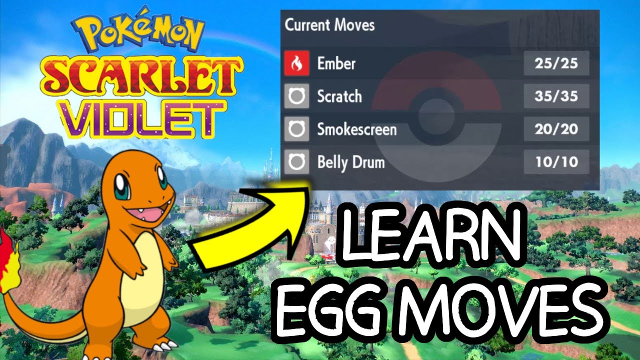 How to learn Belly Drum on Charmander, Charmeleon, and Charizard! | Pokemon: Scarlet & Violet