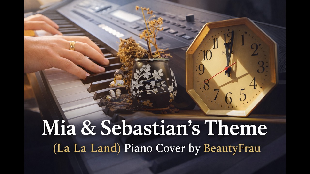 Mia & Sebastian's Theme (La La Land) Piano Cover Calm Cinematic Music