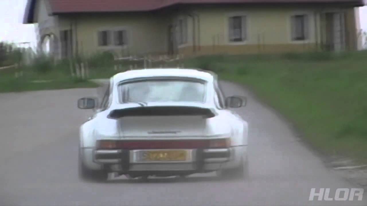 Porsche 930 TURBO  - AWESOME SOUND ACCELERATION