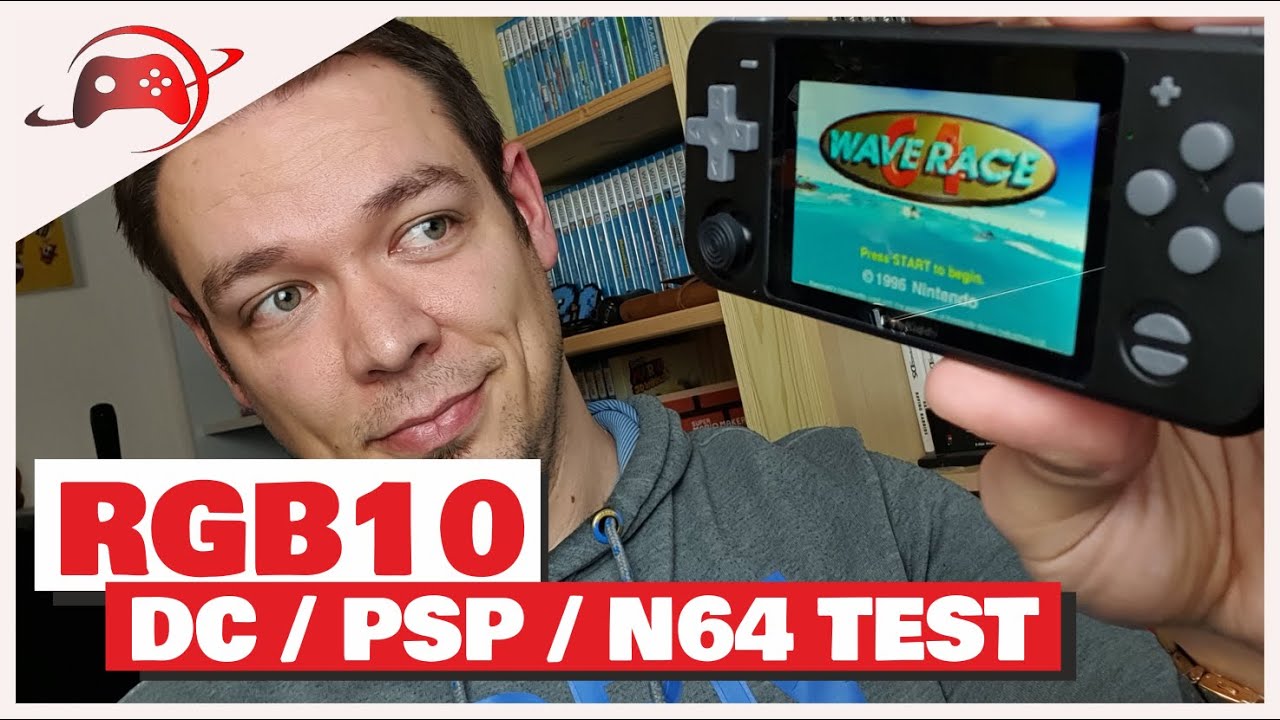 Powkiddy RGB10 Retro Handheld - Im Test mit Dreamcast, PSP & N64