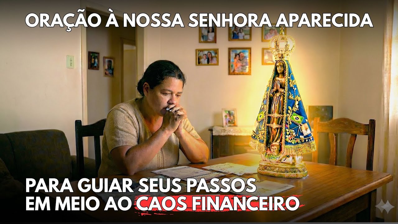Oração URGENTE à Nossa Senhora Aparecida para Guiar seus Passos em meio ao Caos Financeiro