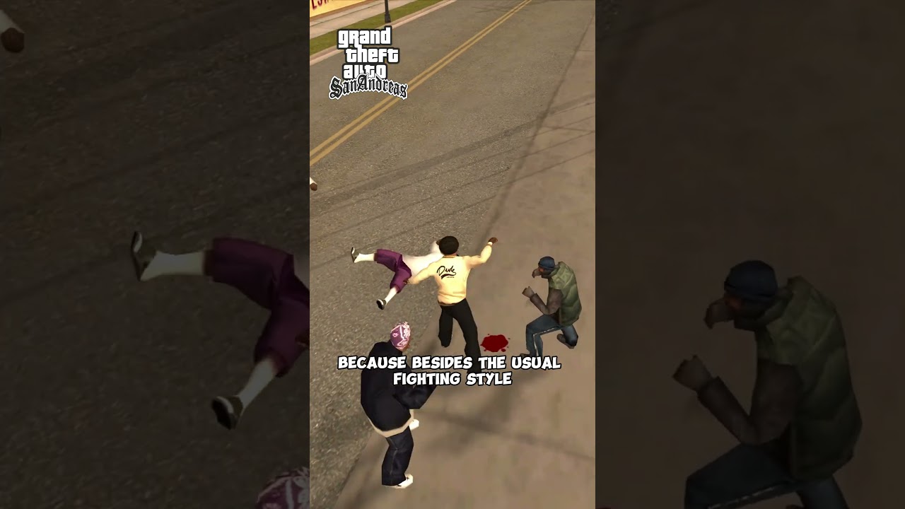 COMPARING FIGHTING IN GTA GAMES