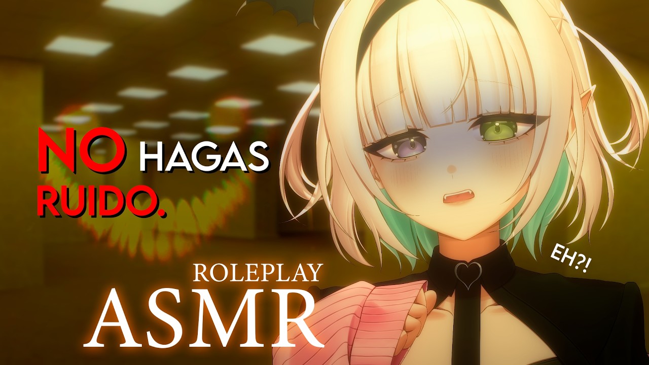 🤍 Me perdí en los Backrooms y algo me sigue…  | Roleplay ASMR