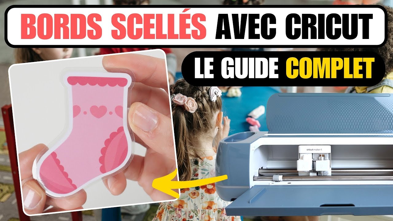 Comment découper des formes plastifiées à bords scellés avec la Cricut Maker 4