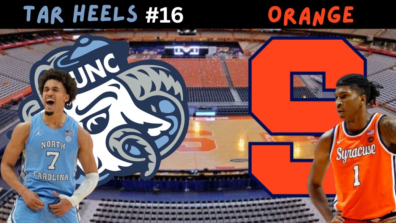 #16 North Carolina vs Syracuse Live Play by Play & Reaction