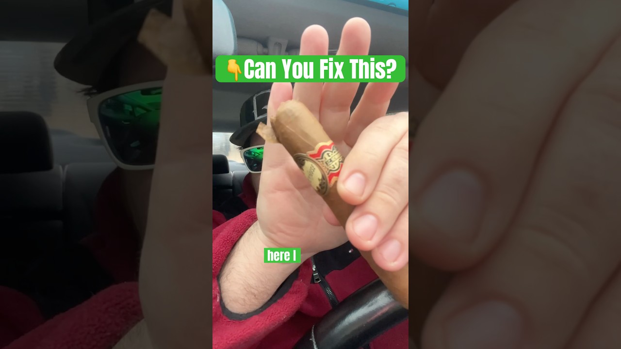 The EASIEST WAY to fix your cigar #pickjimi #mentalhealthcare #pssita