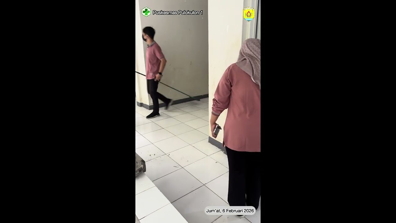 Kegiatan Jum’at Bersih UPTD Puskesmas Pulokulon 1 . Jum’at, 6 Februari 2026 ✨