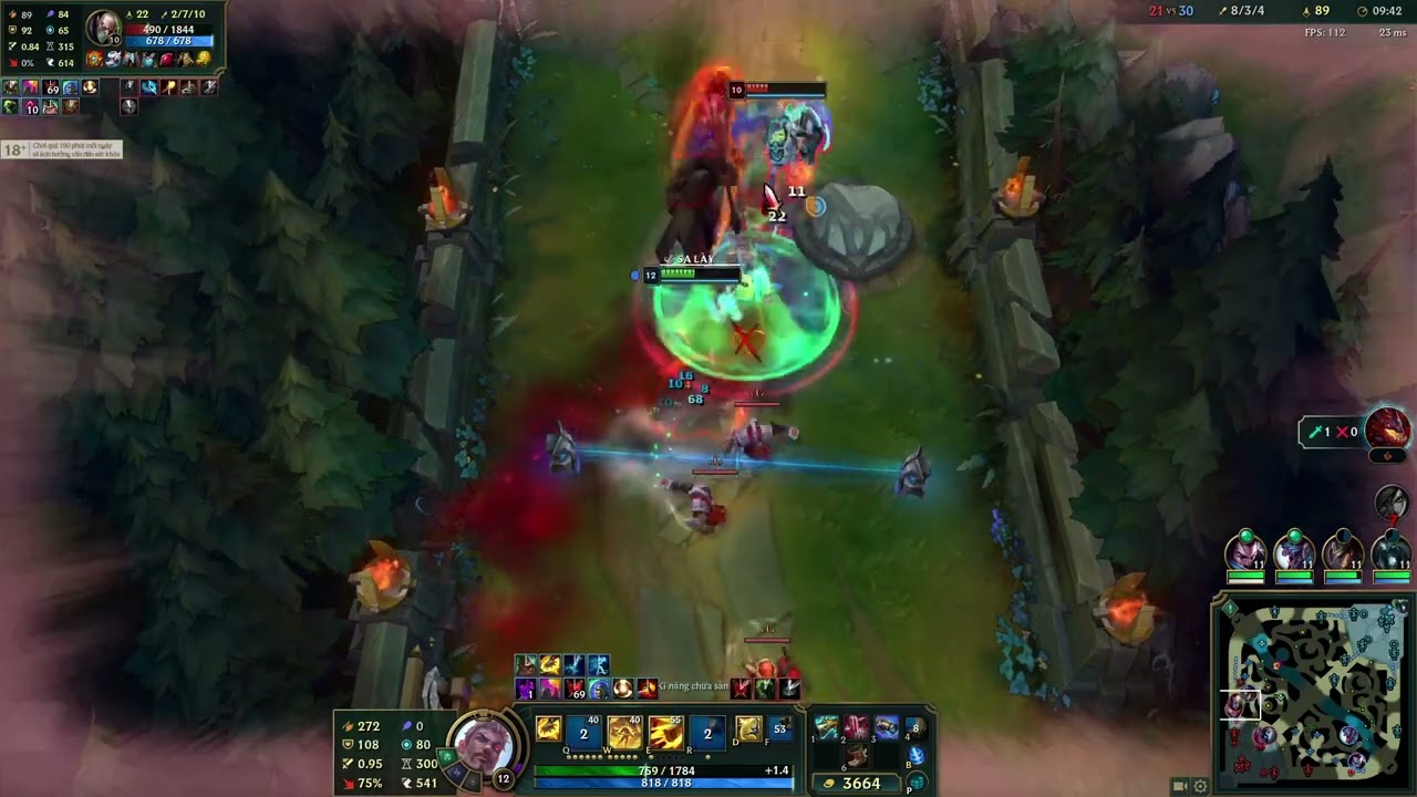 AR URF : Jayce full chí mạng KDA 18/6/6