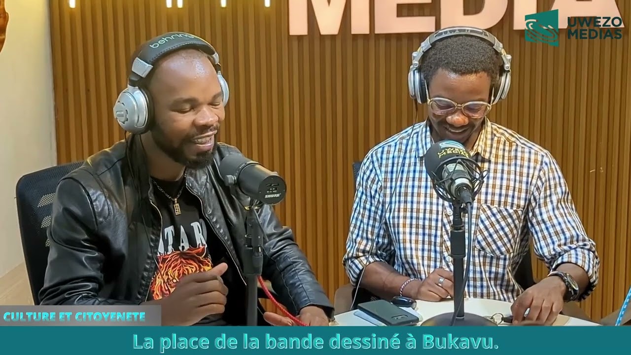 EMISSION CULTURE ET CITOYENNETE: LA PLACE DE LA BANDE DESSINEE  A BUKAVU