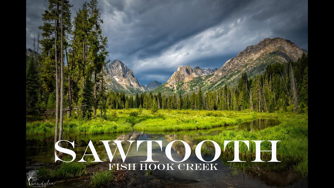 Spectacular Sawtooth Mountains in Idaho. Hiking the Fish hook creek trail! 2Utah Hikers Photography
