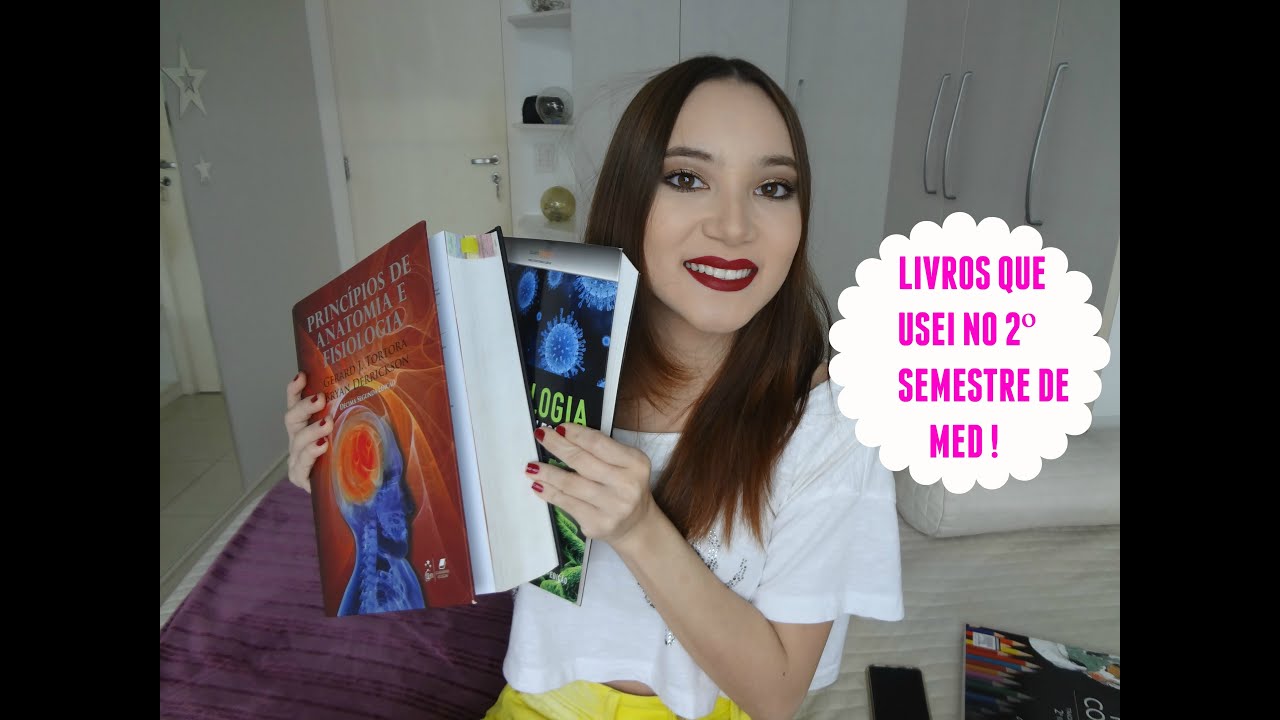 LIVROS QUE USEI NO PRIMEIRO SEMESTRE DE MEDICINA !