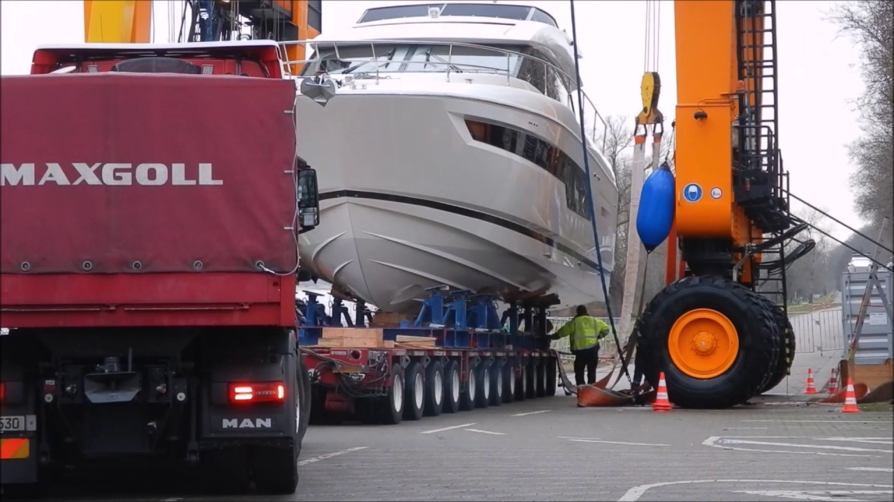 Schwertransport mit Big Willi und Max Goll