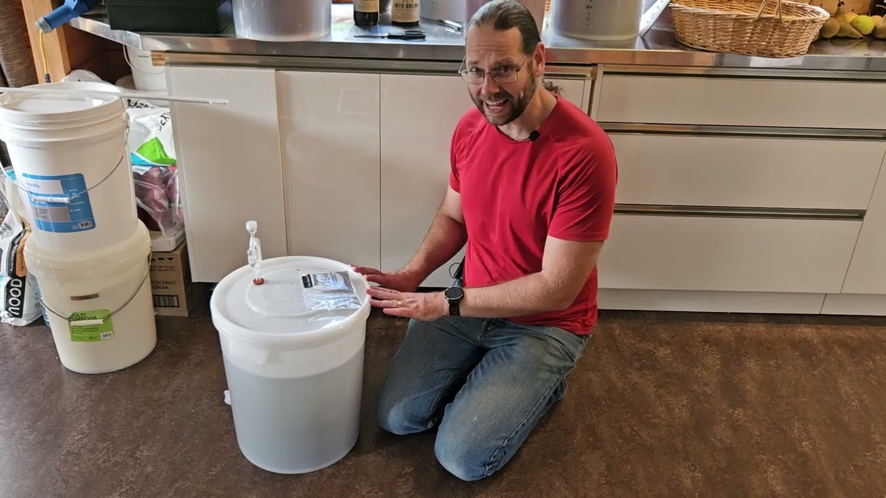 Making a Sugar Wash, Step One in Distilling Alcohol