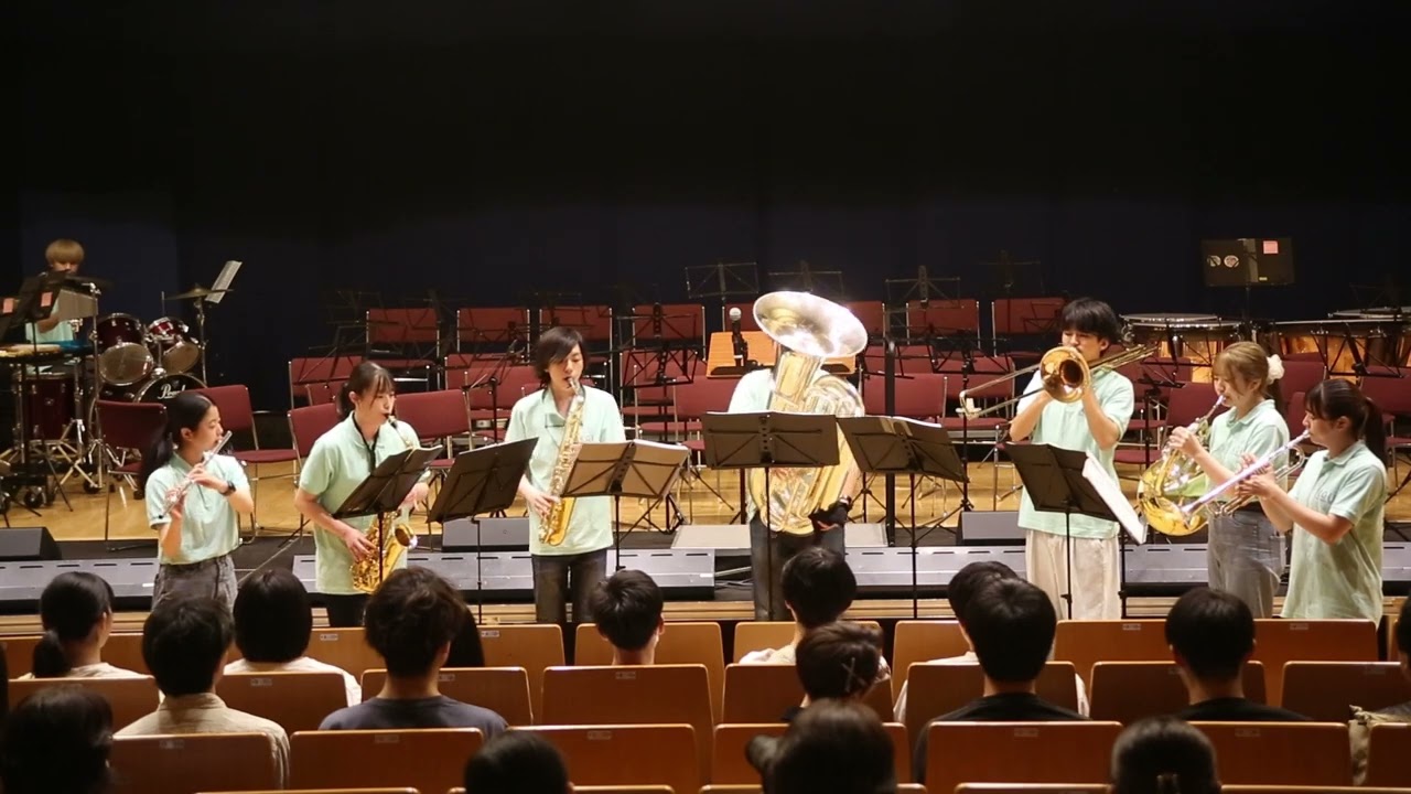 三日月のシャンソン / 福田洋介 作曲 ‐ 酪農学園大学吹奏楽団 - 白樺祭2024